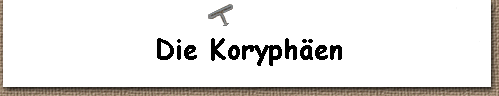  Die Koryphen 